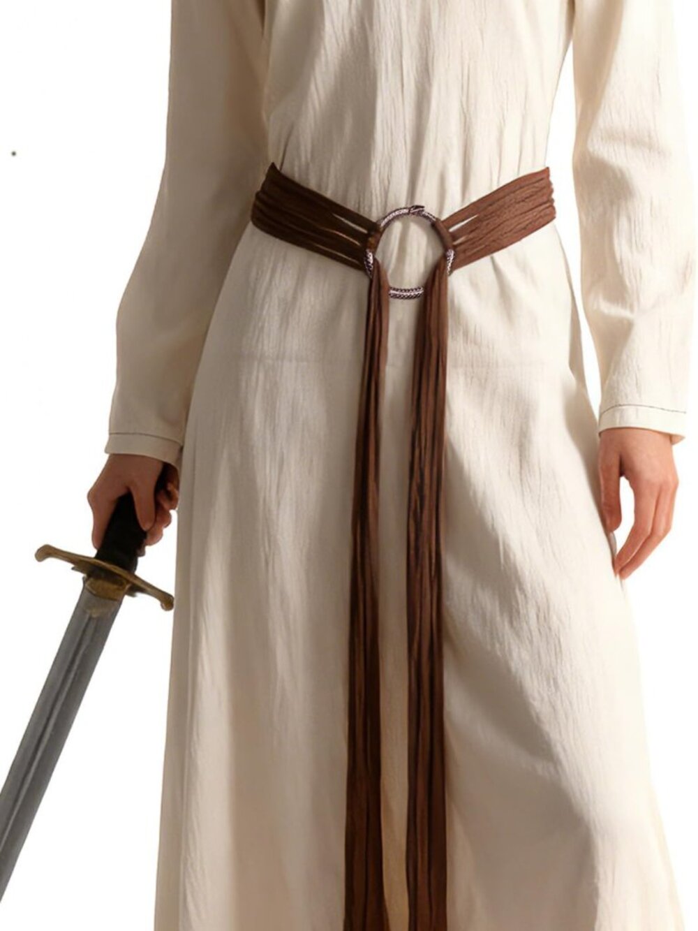 Medieval Viking Troll Cross Rope Belt | Unique Costume Accessory for Ren Fest